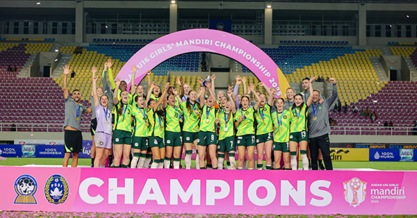 CommBank Junior Matildas clinch ASEAN U16 Girls' Championship 2025 title 